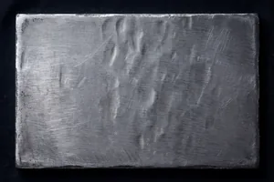 Cold iron: a tempered steel specimen